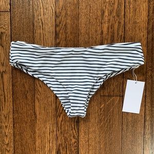 Mikoh Stripe Bikini Bottom